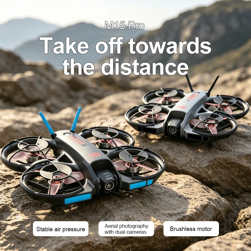 Drone Camera Hd - 2026 Model Yeni M15 FPV Drone,