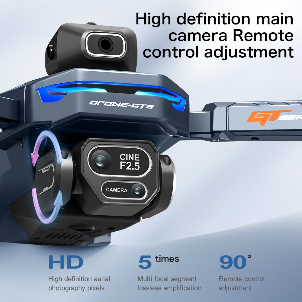 GT8 Katlanabilir GPS RC Drone, - Drone Camera Professional incelemesi ve fiyatı